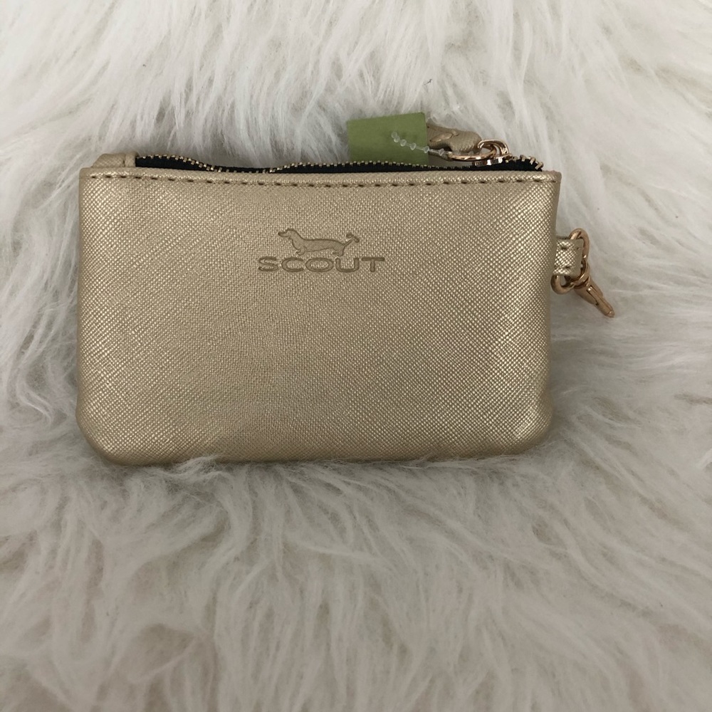 Scout Gold Leather IDKase